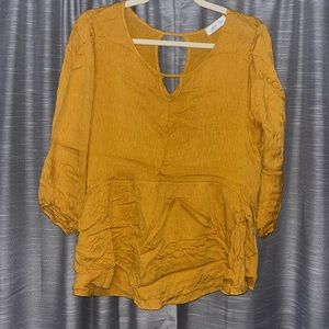 Grace & Lace Aria Gold Top sz L